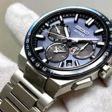 Relógio Masculino Da Série Seiko Astron 100 % Original , Digital Casual De Aço Com Três Olhos , Multifuncional , Para Ne