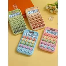 calculadora cientifica ✮Zhenyouyi Calculadora de doces de alto valor estilo deusa do escritório multicolorido opcional e