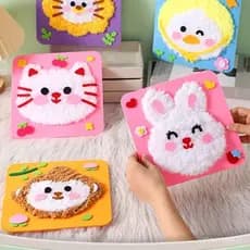 Kit de costura infantil de alta qualidade: cheio de diversão e criatividade sem limites, com padrões de animais fofos, a