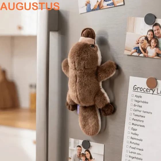Bonecos De Pelúcia AUGUSTUS , Postura Deitada , Brinquedo Animal De Material Macio , Sucção