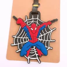 Etiqueta de bagagem Etiqueta de nome Homem-Aranha Batman Capitão América Etiqueta de bagagem B4JK