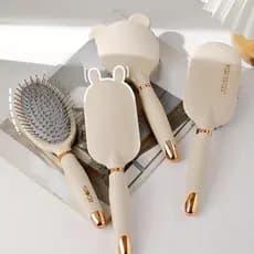 Bonito Almofada De Ar Massagem Pente Antiestático Doméstico Feminino Cabelo Longo Encaracolado Escova De Com Ferramentas