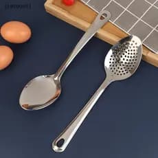 Colher Coadora De Aço Inoxidável , 1 Peça , Coador De Cozinha , Filtro De Alimentos , Escorredor Perfurado VN