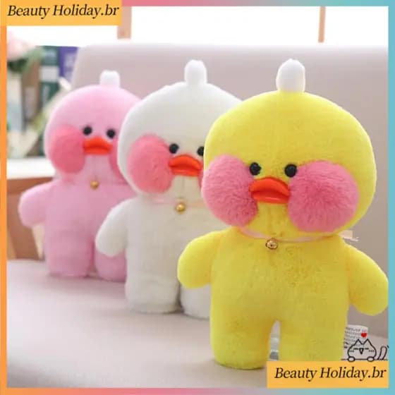 Kawaii lalafanfan Red Net Boneca animal de pelúcia brinquedo de feriado e presente de aniversário SBI4