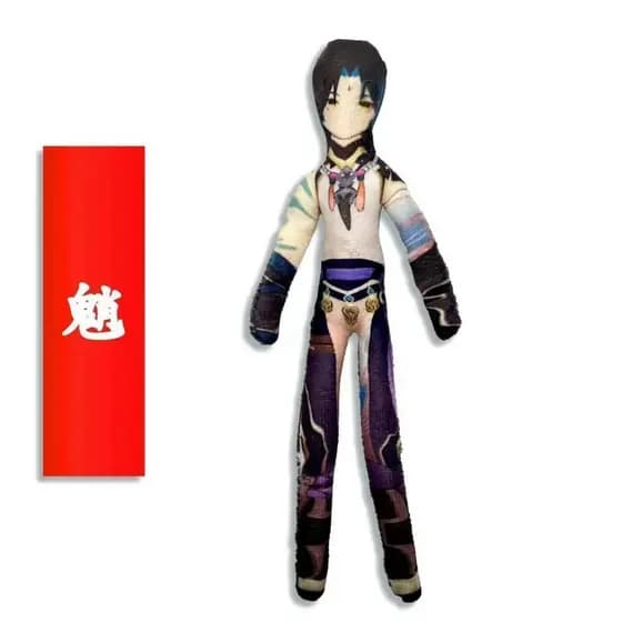 Jogo Genshin Abstrato Bonecas De Pelúcia Bonito Xiao Furina Tartaglia Lumine Brinquedos Presente Para Crianças (Contém F
