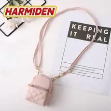 Bolsa De Moedas MIOSHOP , Mini Crossbody Portátil , Fone De Ouvido Tipo Carteira De Dinheiro Leve De Couro PU De Cor Sól