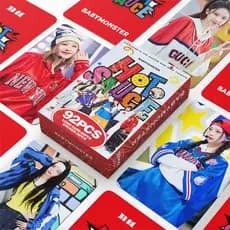 KPOP 92 Unidades/Caixa BABYMONSTER Photocards Molho Quente LOMO Cartão De Coleção