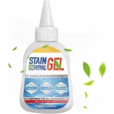 Gel Removedor de Manchas |   Desincrustante para Banheiro 200ml - Gel de Limpeza para Pia de Óleo, Lavanderia, Parede, C