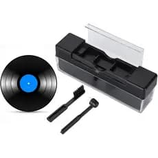 Escova Antiestática Diyeeni com Almofada de Veludo, Conjunto de Escovas para Limpeza de Discos de Vinil com Escova de Ag