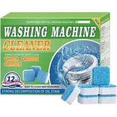 Pastilhas Premium para Limpeza de Máquinas de Lavar - Pastilhas de Limpeza para Máquinas de Lavar para Limpeza Profunda