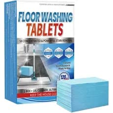Pastilhas para limpeza de pisos |     120 peças de acessórios novos e brilhantes |     Pastilhas de limpeza, adequadas p
