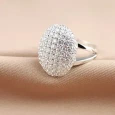 Cheio De Diamantes heroine Twilight 925 Anel De Prata Para As Mulheres Jóias Da Moda Coreano Casal Presente Do Vintage N