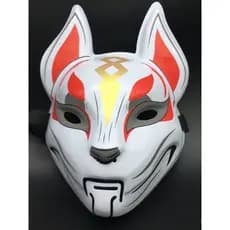 Nova Máscara de Raposa do Fortnite, Máscara de Rosto Inteiro de Anime para Halloween, Cosplay, Adulto Masculino 7LDM