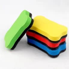 4 Peças de Apagador Magnético Pequeno para Quadro Branco, Apagador Magnético Pequeno em Cores Vibrantes, Apagador em For