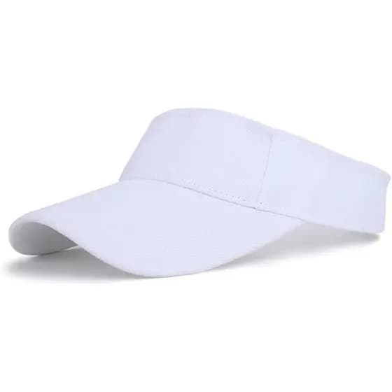 Boné de Sol com Viseira para Crianças, Boné de Algodão para Esportes e Golfe, Ajustável para Idades de 2 a 6 Anos