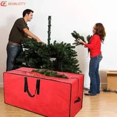 MXMUSTYZA Capas Para Móveis De Natal , À Prova De Poeira , Saco De Armazenamento De Árvores De Tamanho Grande , Organiza
