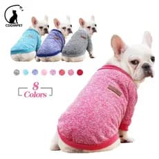 Colete de Inverno para Cães Pequenos, Casaco para Gatos, Suéter para Animais de Estimação