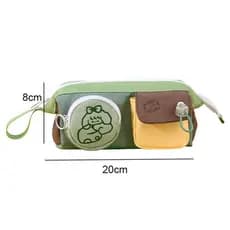Estojo DALTONOW , Bolsa De Lápis Fofa De Desenho Animado Papelaria Multifuncional Simples De Alta Cor