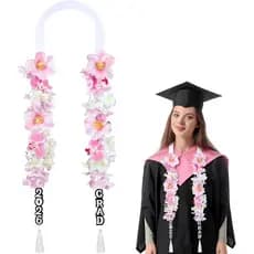 Guirlandas de Formatura 2026, Colar de Flores Havaianas Lei, Guirlanda de Fita, Presentes de Formatura 2026, Guirlanda d