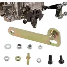 Kit Corretor de Cabo Trans TV Compatível com Carburador Edelbrock Carter, Suporte Corretor de Ligação Holley 700R4 Ford