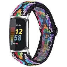 Venda quente alça ajustável de fivela japonesa de Nylon adequada para estilo étnico fitbitcharge5