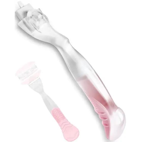 Cabo de Reposição para Lâmina de Barbear Compatível com Gillette Venus - Empunhadura Ergonômica Antiderrapante, Somente