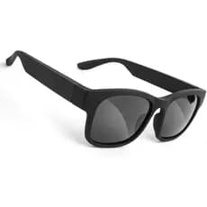 Óculos Inteligentes Sem Fio Bluetooth, Óculos de Sol com Música e Chamadas Mãos-Livres, para Homens e Mulheres, Lentes P