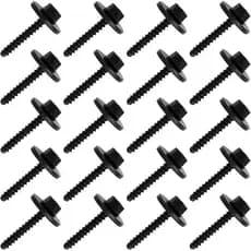 20PCS Fender Liner Screws, Bumper Cover Splash Shield Fender Liner Bolt, Car Bolts Replace OEM# 11570498, Compatible wit
