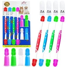 360 °   Escova de Dentes para Cães Escova de Dentes para Animais de Estimação 360 °   Escova de Dentes para Cães de Médi