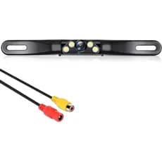 Câmera de Ré para Placa de Veículo AHD 1080P, Metal, Visão Noturna Ampla de 170 Graus, Câmera de Ré à Prova d'Água IP69K