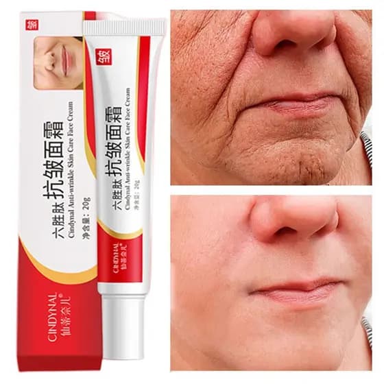 Creme Antienvelhecimento Firmador e Antirrugas, Remove Linhas, Refina, Repara, Hidrata, Produtos Faciais Iluminadores PN