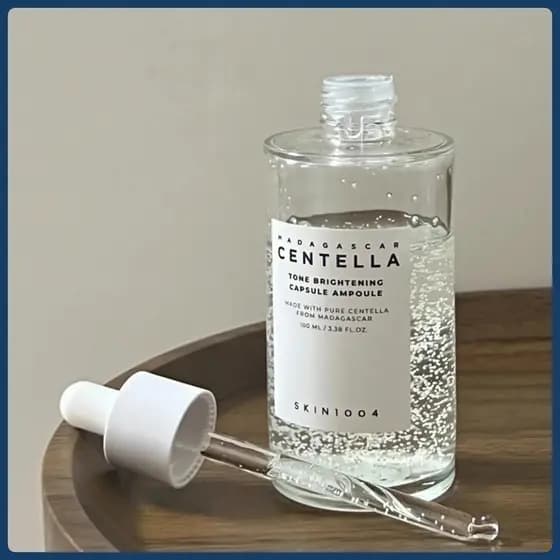 1004 Madagascar Centella Asiatica Sérum em Cápsulas Iluminador 100ml XUMG