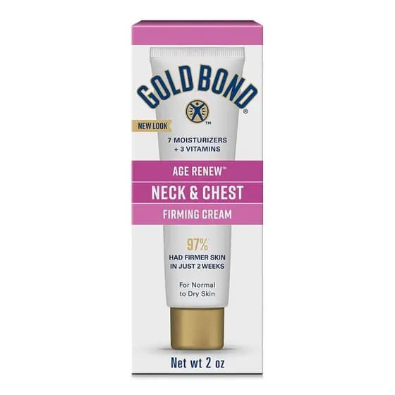 GoldBondAgeRenewNeck&ChestFirmingAgeRenew, 2oz., ClinicamenteTestadoParaFirmeza Z4GB