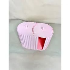 Porta Algodão e Cotonete Minimalista Organizador Banheiro