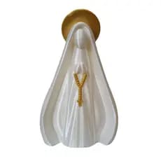 Escultura Nossa Senhora Minimalista Decorativa