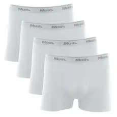 Kit Cueca Boxer Mash 4 Peças Masculina Algodão Elástico