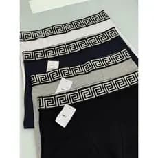 Cueca Boxer Masculino 100% Algodão Kit Com 5 Unidades Malha Peruana