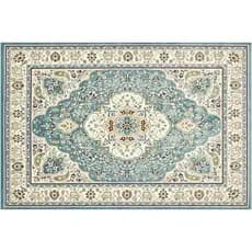 Tapete Estampado Estilo Persa Retrô Americano Para Sala De Estar Cheia De Tapetes Étnicos Laváveis À Máquina
