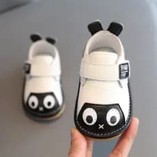 Couro genuíno de sola macia bebê menino sapatos de couro 0-1-3 anos de idade bebê antiderrapante sapatos da criança prim