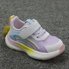 Pé santo sapatos infantis verão meninos sapatos de bebê meninas sapatos de criança malha oca leve sola macia crianças pe