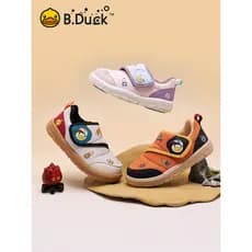 Buck pequeno pato amarelo sapatos infantis 2026 outono novo estilo jardim de infância sapatos da criança sola macia meni