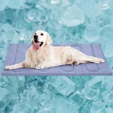Tapete Refrescante para Cães Grandes - Dupla Face, Impermeável e Fresco, Q-MAX>0.47, Tapete Refrescante Portátil para Cã