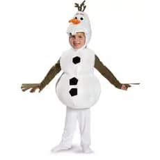 Natal congelado neve roupas de bebê Bodysuit infantil Halloween cosplay desempenho traje Olaf