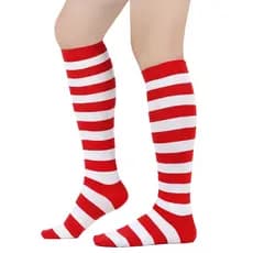Meias listradas de panturrilha meias de natal senhoras meias na altura do joelho meias listradas meias masculinas meias