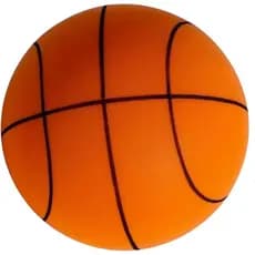 Bola de Basquete Silenciosa para Drible em Ambiente Interno, Bola de Basquete de Espuma com Aderência Fácil e Silenciosa