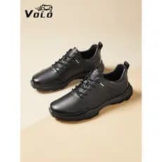 VOLO rinoceronte sapatos esportivos casuais masculinos primavera couro genuíno High-End sapatos de couro marca genuíno p