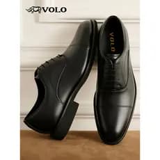 VOLO/Rhino Sapatos Masculinos De Couro Formal Desgaste Business Primeira Camada Sapatos Masculinos Feitos À Mão Oxford S