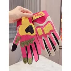 Motocicleta primavera outono inverno luvas de ciclismo Retro ao ar livre equipamentos de motocicleta equitação engrossad