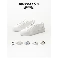 Baoshuman couro genuíno sapatos brancos femininos verão novo estilo tênis femininos de sola grossa sapatos casuais sapat