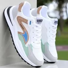 Marca sapatos masculinos verão respirável malha tênis masculino 2026 novo estilo All-Match sapatos casuais masculino cor